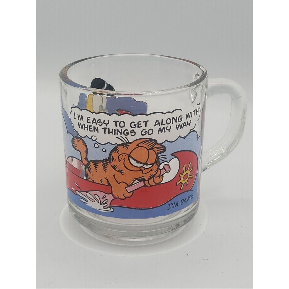 Jim Davis Garfield 1978 Mcdonald collectible mug